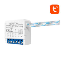 Smart switch - AVATTO WSM16-W4 WiFi, 4 channels, TUYA Smart switch - AVATTO WSM16-W4 WiFi, 4 channels, TUYA
