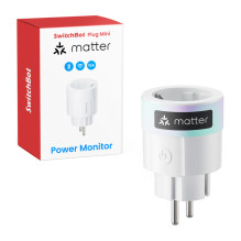 Smart plug - SwitchBot Plug Mini (Wi-Fi, Bluetooth, energy monitoring, white)