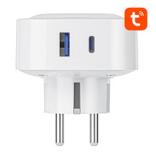 Išmanusis kištukas - Gosund SP6 WiFi / Bluetooth lizdas 20W USB-C baltas Išmanusis kištukas - Gosund SP6 WiFi / Bluetooth lizdas 20W USB-C baltas