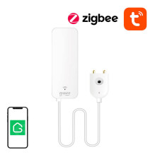 Water Leakage Sensor - Gosund ST19 ZigBee Flood Sensor With 1 M Cable, 2×AAA Batteries Water Leakage Sensor - Gosund ST19 ZigBee Flood Sensor With 1 M Cable, 2×AAA Batteries