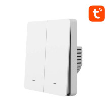 Išmanusis Šviesos Jungiklis - Gosund SW9 230 V / 10 A Wi‑Fi Dvigubas Šviesos Jungiklis Išmanusis Šviesos Jungiklis - Gosund SW9 230 V / 10 A Wi‑Fi Dvigubas Šviesos Jungiklis