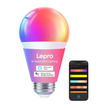 LED Lemputė - LEPRO B1 E27 Wi‑Fi LED Lemputė, 806 lm LED Lemputė - LEPRO B1 E27 Wi‑Fi LED Lemputė, 806 lm
