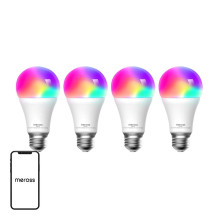 Išmani LED lemputė - Meross MSL120DAHQUA-EU 4 vnt. RGB 2700-6500 K Wi‑Fi