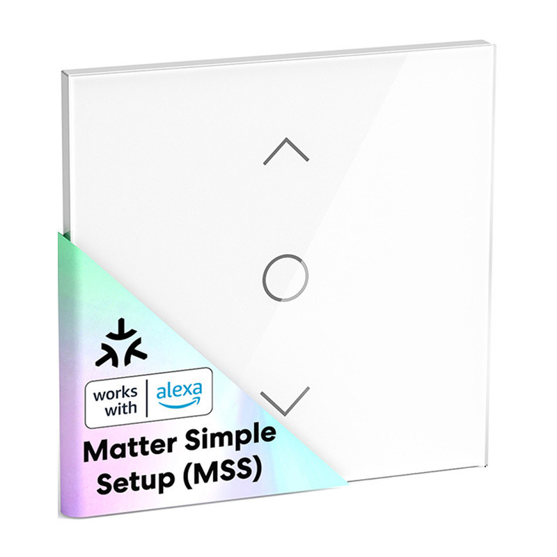 Išmanusis namų prietaisas - Meross MRS100MA(EU) Išmanusis WiFi žaliuzių jungiklis 100-240V 400W