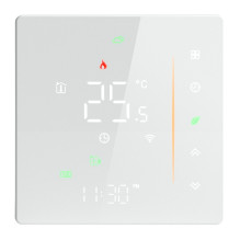 Smart Thermostat - MOES WHT-006-GB-WH "Wi-Fi" For Electric Heating White