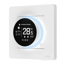 Termostatas - Moes ZHT-SR-GB ZigBee 3.0 5-35 °C 16 A 95-245 V AC Termostatas - Moes ZHT-SR-GB ZigBee 3.0 5-35 °C 16 A 95-245 V AC