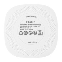 Smart Home Gateway - MOES ZHUB-C ZigBee / Ethernet Gateway USB-C 5 V Wi-Fi 50 Devices White Smart Home Gateway - MOES ZHUB-C ZigBee / Ethernet Gateway USB-C 5 V Wi-Fi 50 Devices White