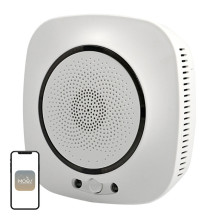 Anglies monoksido Detektorius - Moes WSS-CO Wi-Fi 85 dB Signalizatorius 2,4 GHz Wi-Fi 110-230 V AC