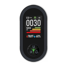 Carbon Monoxide And Gas Detector - Moes S02-CG, 2 Inch Color LCD, 0-999 Ppm