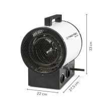 TDS serijos elektrinis šildytuvas Trotec TDS 30 R