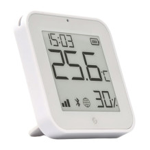 Temperature and Humidity Sensor - Shelly BLU HT Display ZB BLUHTDZBW White