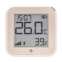 Išmanusis namų jutiklis - Shelly H&amp;T Gen3 Wi-Fi temperatūros ir drėgmės jutiklis baltas