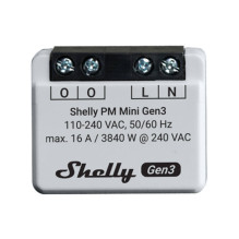Smart home device - Shelly PM Mini Gen3 energy meter WiFi / Bluetooth Smart home device - Shelly PM Mini Gen3 energy meter WiFi / Bluetooth
