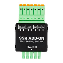 Kietojo Kūno Relės Modulis - Shelly SSR Add-on Module Juodas