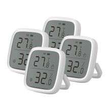 Temperature And Humidity Sensor - Sonoff SNZB-02D 4 Pcs. White