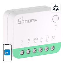 Išmanusis jungiklis - Sonoff MINIR4M WiFi Mini Smart Switch (HomeKit, SmartThings, Home Assistant) Išmanusis jungiklis - Sonoff MINIR4M WiFi Mini Smart Switch (HomeKit, SmartThings, Home Assistant)