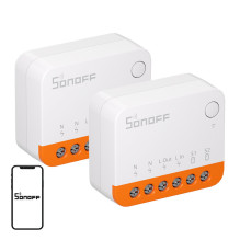 Išmanusis Jungiklis - Sonoff MINIR4 2 Vnt. 100-240 V 10 A Wi‑Fi 39,5 × 33 × 16,8 mm