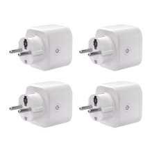 Smart plug - Sonoff S61S Matter Wi-Fi plugs, 4 pcs., white