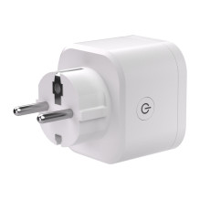 Smart Plug - Sonoff S61STPF 2.4 GHz Wi-Fi Energy Monitoring 3,840 W White