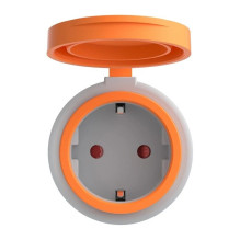 Smart Plug - SONOFF S61STPF-PM-O Matter EU Grey And Orange