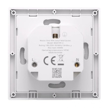Smart Wall Socket - Sonoff WS01TPF-E Matter Wi-Fi Smart Wall Socket, White