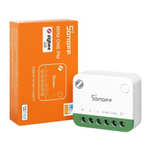 Smart Relay Switch - SONOFF MINI-ZB1GSP 16 A Zigbee White / Green Smart Relay Switch - SONOFF MINI-ZB1GSP 16 A Zigbee White / Green