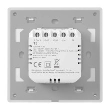 Išmanusis namų prietaisas - Sonoff TX T5 4C 4-kanalio Wi-Fi jutiklinis jungiklis baltas Išmanusis namų prietaisas - Sonoff TX T5 4C 4-kanalio Wi-Fi jutiklinis jungiklis baltas