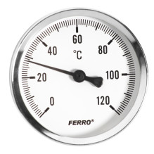 Termometras FERRO, 1 / 4", 40 mm
