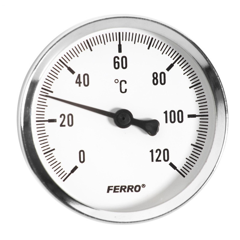 Thermometer Ferro T40120A, grey