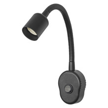 Osram GU10 black wall-mounted night light Osram GU10 black wall-mounted night light