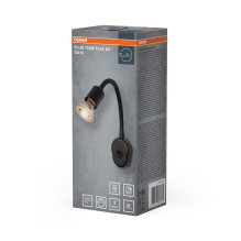 Osram GU10 black wall-mounted night light Osram GU10 black wall-mounted night light
