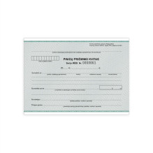 Cash receipts, A5, 50 sheets