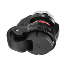 OPLite Lockable swivel casters for R8 cockpit, black