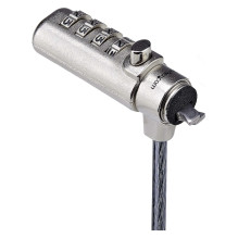 Slim Lock Noble pleišto anga suderinama, 6.6ft fiksavimo kabelis - Sicherheitskabelschloss - 2 m - TAA-konform