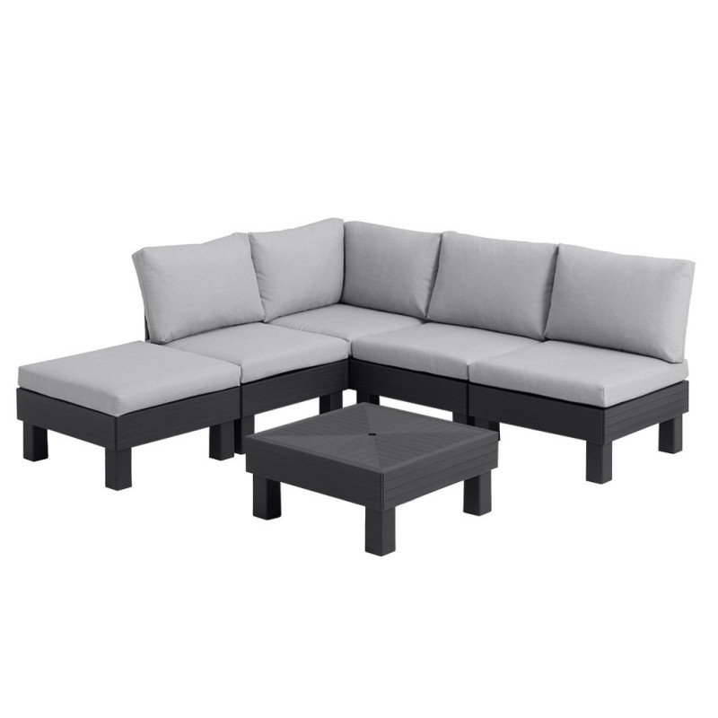 Keter 257361 outdoor furniture set Black Granite