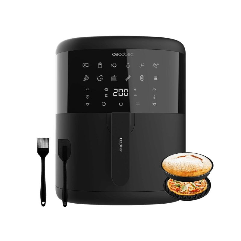 Cecotec Cecofry Bombastik 6000 Full Single 6 L Stand-alone 1700 W Hot air fryer Black