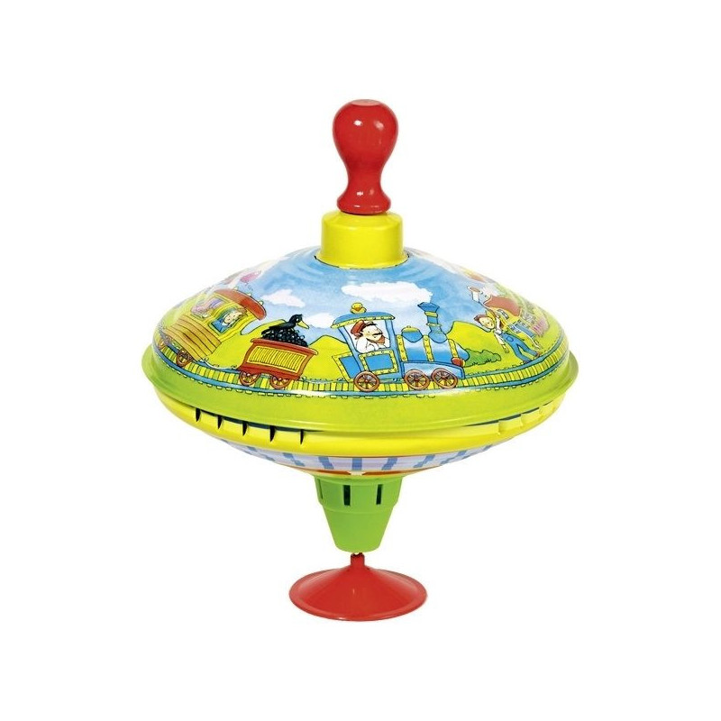 Goki 53058 active / skill toy Pump spinning top
