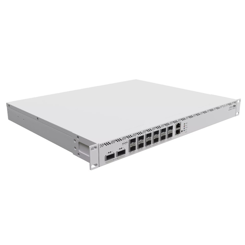 Mikrotik CCR2216-1G-12XS-2XQ laidinis maršruto parinktuvas Gigabit Ethernet Silver