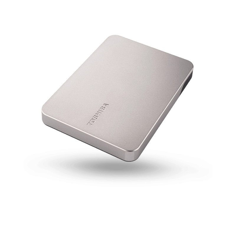 Toshiba „Canvio Flex 2“ TB išorinis kietasis diskas, 2,5 colio, USB A tipo, 3.2 kartos 1 (3.1 kartos 1) Silver