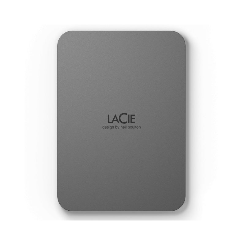 LaCie Mobile Drive Secure external hard drive 4 TB USB Type-C 3.2 Gen 1 (3.1 Gen 1) Grey
