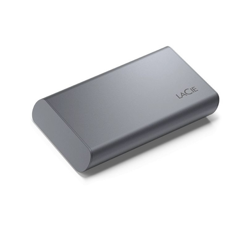 LaCie Mobilusis SSD su saugia „Thunderbolt“ technologija 2 TB USB C tipo 3.2 kartos 2 (3.1 kartos 2) pilkas