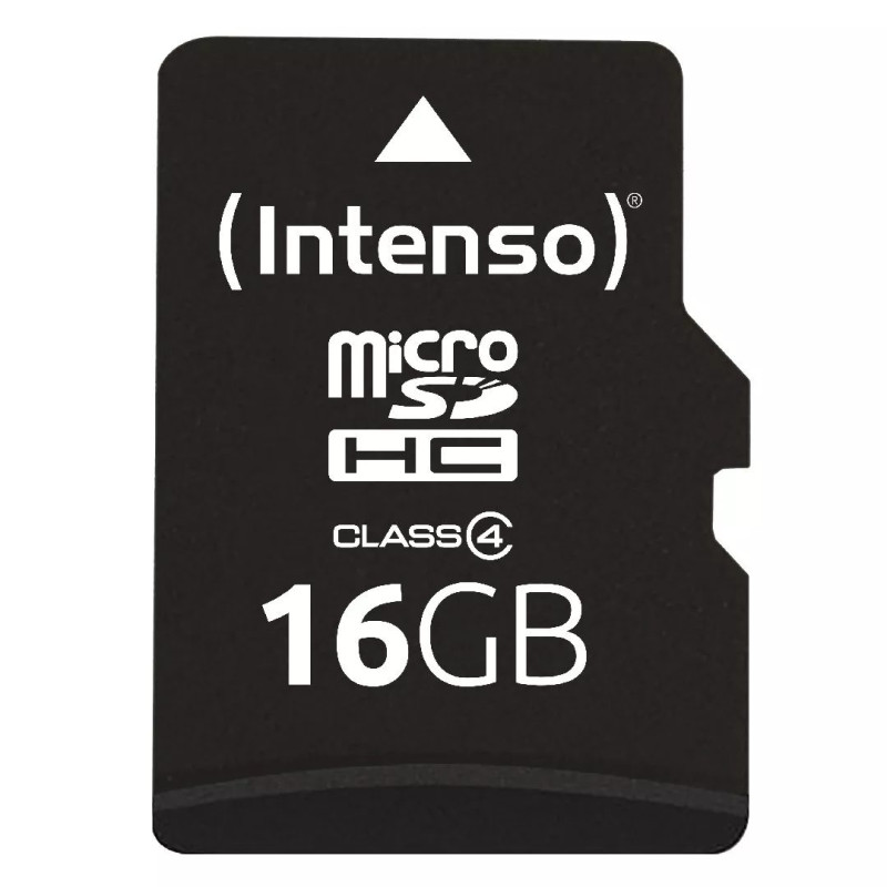 Intenso 3403470 atminties kortelė 16 GB „MicroSDHC“, 4 klasė