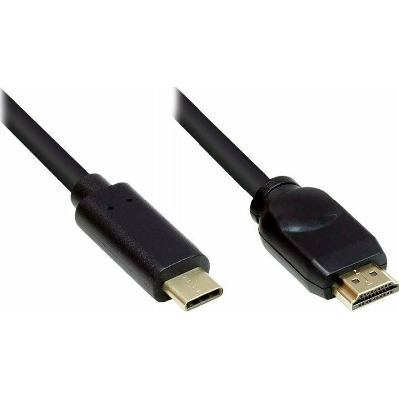 Adapter cable USB-C to HDMI 2.0 10m Black