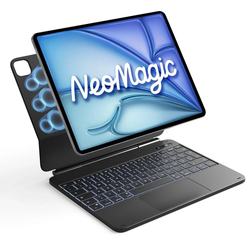 Inateck inateck Klaviatūra iPad 13" QWERTZ Black KB903-13A_BLACK