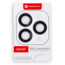 iPhone 18 Pro / 18 Pro Max kameros stiklas Forcell Premium tamsi vyšninė