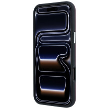 BMW case for IPHONE 18 Pro Max / 17 Pro Max compatible with MagSafe (Sign Deboss Quilted Metal Logo) burgund