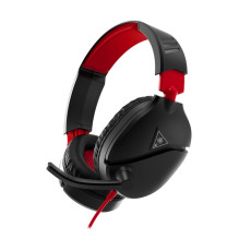 Wired headphones Jack 3,5 mm with microphone Turtle Beach Recon 70N red and black