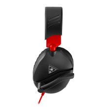 Wired headphones Jack 3,5 mm with microphone Turtle Beach Recon 70N red and black