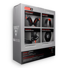 Wired headphones Jack 3,5 mm with microphone Turtle Beach Recon 70N red and black