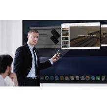 Baseus Orange Dot Wireless Presenter (Red Laser)(Charging) Grey